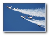F-16C Fighting Falcons, The Thunderbirds, USAF