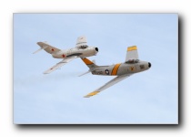 F-86F Sabre<br>MiG-15 Fagot