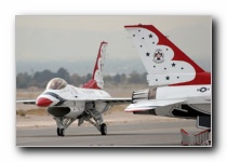 F-16C Fighting Falcons, The Thunderbirds, USAF