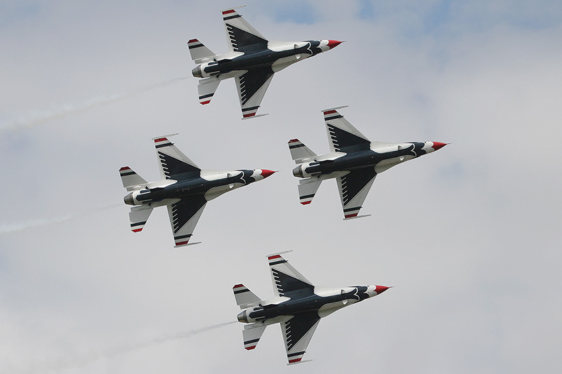 F-16C & D Fighting Falcons, The Thunderbirds, USAF