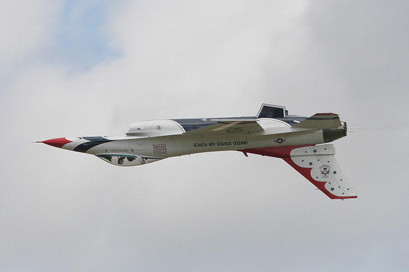 F-16C Fighting Falcons, The Thunderbirds, USAF