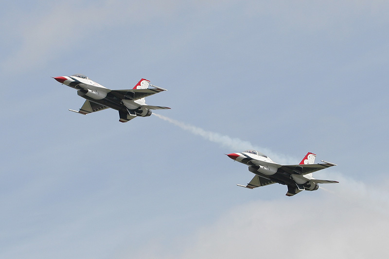F-16C & D Fighting Falcons, The Thunderbirds, USAF