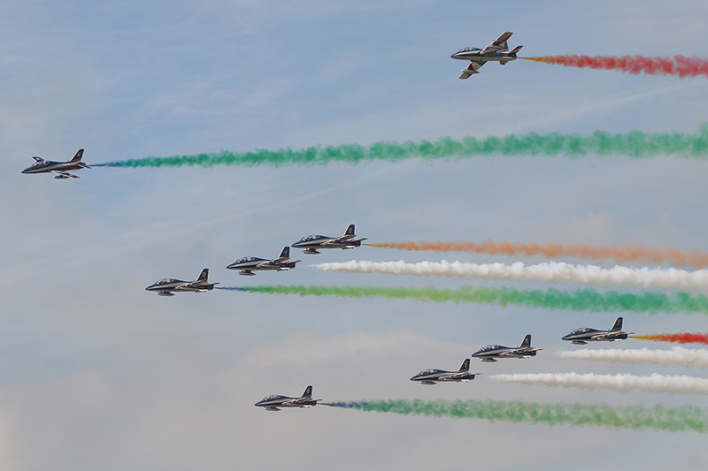 MB-339PANs, Frecce Tricolori, Italian AF