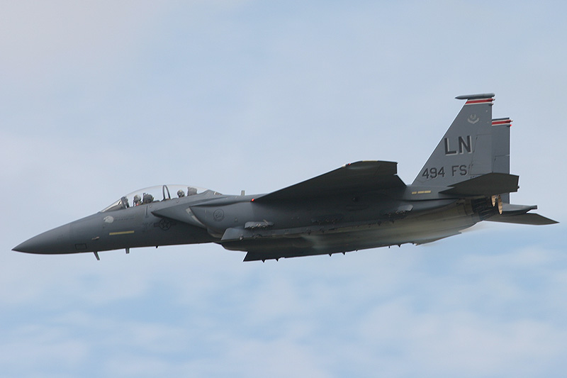 F-15E Strike Eagle, 494th FS, USAF