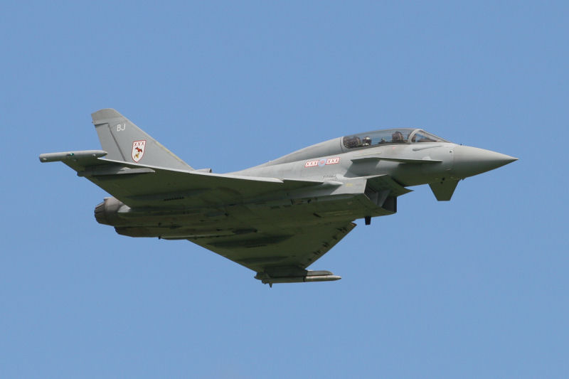 Typhoon T.1, 29(R) Sqn, RAF