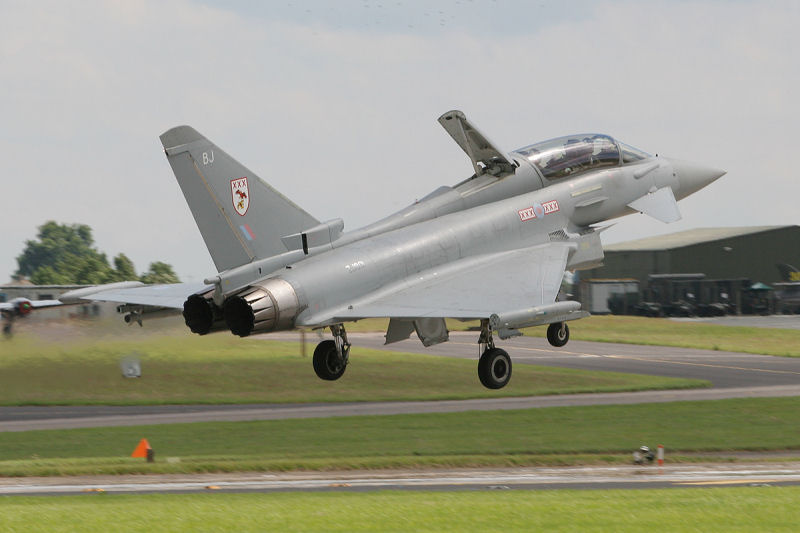 Typhoon T.1, 29(R) Sqn, RAF