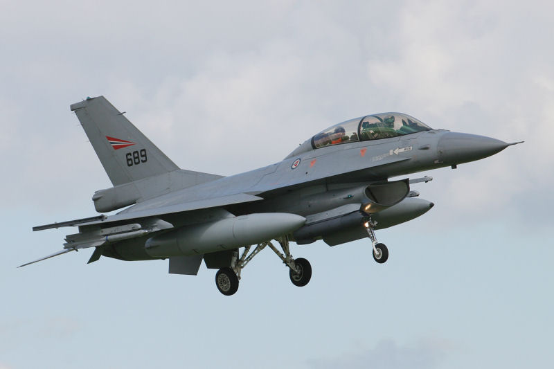 F-16BM Fighting Falcon, FLO, Norwegian AF