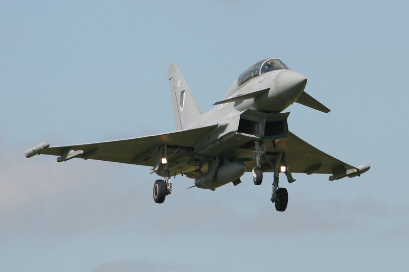 Typhoon T.1, 17(R) Sqn, RAF