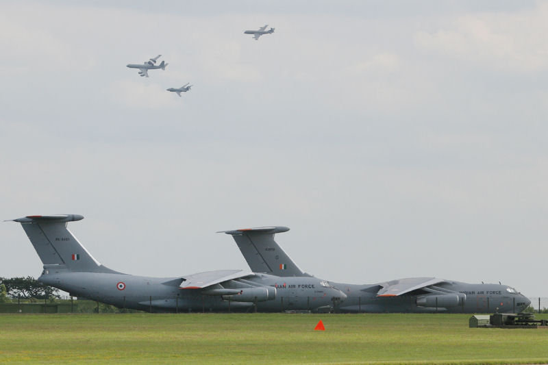 Il-76MD, 44 Sqn, Indian AF<BR> Il-78MKI Midas, 78 Sqn, Indian AF