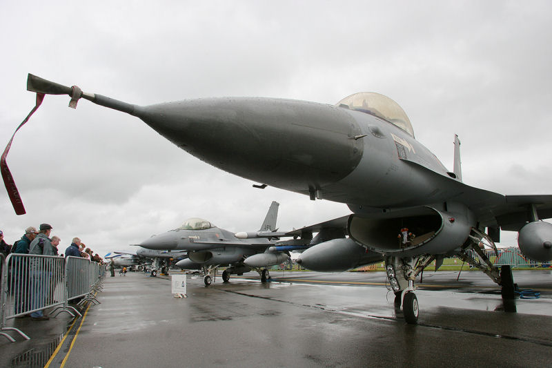 F-16AM Fighting Falcons, 322 Sqn, RNlAF