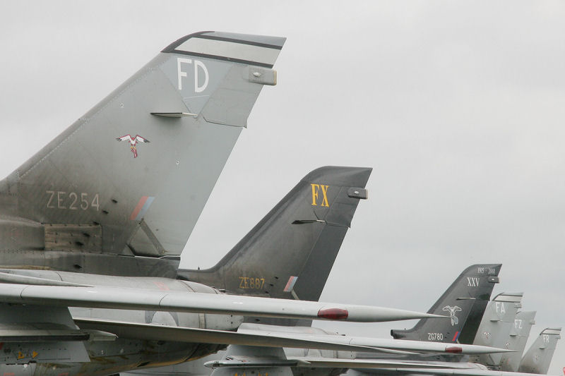 Tornado F.3s, 25 Sqn, RAF