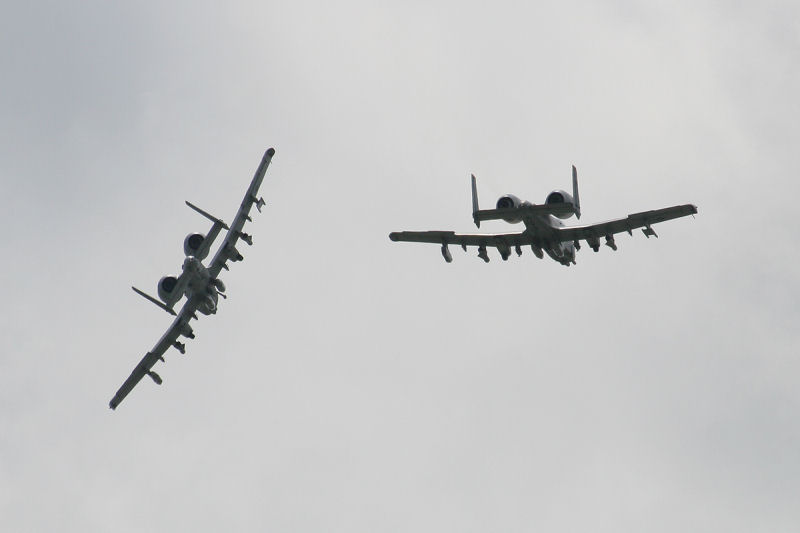 A-10A Thunderbolt IIs, 81st FS, USAF