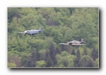 Spitfire PR.XIX + Hurricane IIc, BBMF, RAF