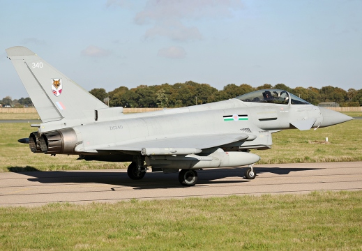 Typhoon FGR4 - ZK340/340 - 12 Sqn - Royal Air Force