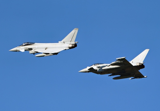 Typhoon FGR4s - ZK353/353 + ZK311/311 - 12 Sqn - Royal Air Force