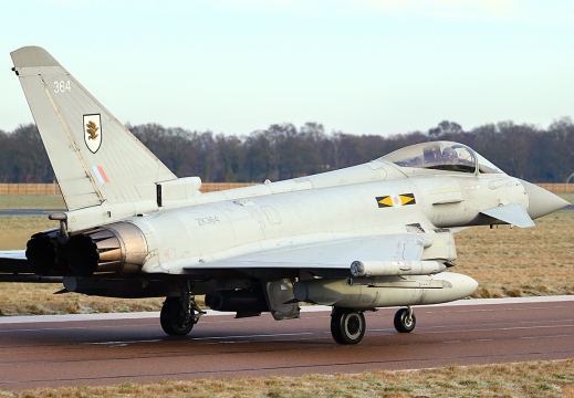 Typhoon FGR4 - ZK364/364 - XI(F) Sqn - Royal Air Force