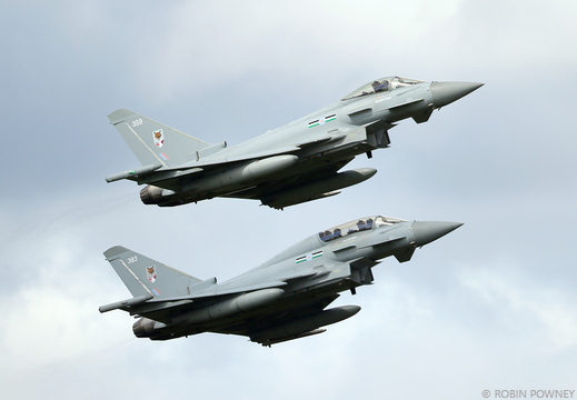 Typhoon FGR4 & T3 - ZK359/359 & ZK383/383 - 12 Sqn