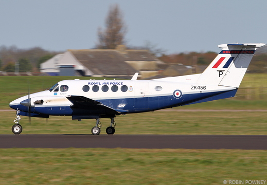 King Air T1 - ZK456/P - 45 Sqn - Royal Air Force