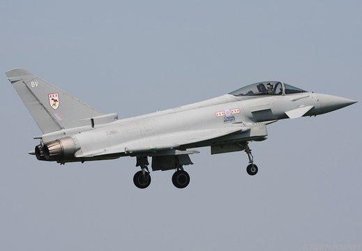Typhoon F2 - ZJ910/BV - 29 Sqn