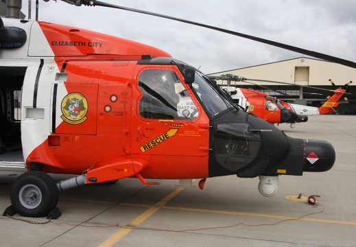 MH-60J Jayhawk - 6001, 6009 & 6015 - CGAS Elizabeth City - United States Coast Guard