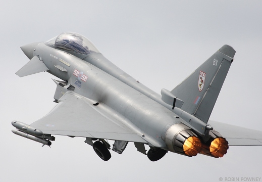 Typhoon F2 - ZJ910/BV - 29 Sqn