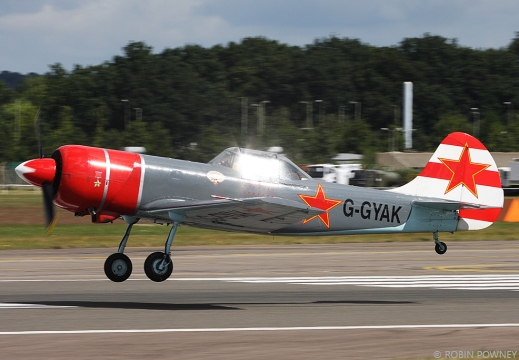 Yak-50 - G-GYAK - Aerostars