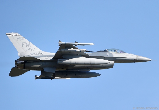 F-16C Fighting Falcon - 85-1487/FM - 93FS Makos