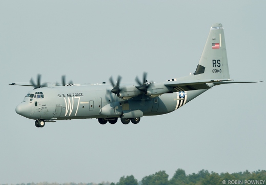 C-130J Hercules - 16-5840/W7/RS - 37AS Blue Tail Flies / 86AW - United States Air Force