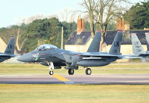 F-15E Strike Eagle - 91-0311/LN - 494FS Panthers / 48FW Liberty Wing - United States Air Force