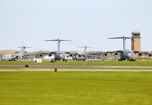 C-17A Globemaster IIIs - United States Air Force