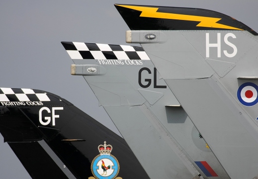 Tornado F3 - ZE785/HS - 111 Sqn - Royal Air Force + Tornado F3s - ZE764/GL & ZE887/GF - 43(F) Sqn - Royal Air Force