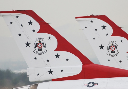 F-16C Fighting Falcons - Thunderbirds