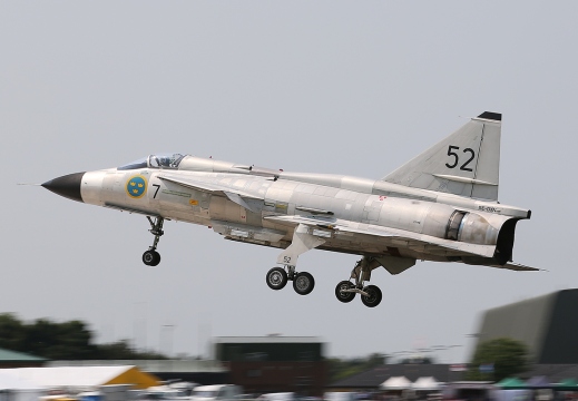 AJS37 Viggen - SE-DXN/52/7 - Swedish Air Force Historic Flight