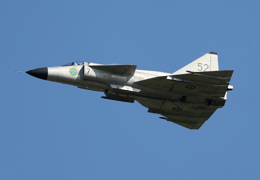 AJS37 Viggen - SE-DXN/52/7 - Swedish Air Force Historic Flight