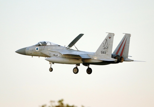 F-15C Baz - 583 - 106 Spearhead Sqn - Israeli Air Force