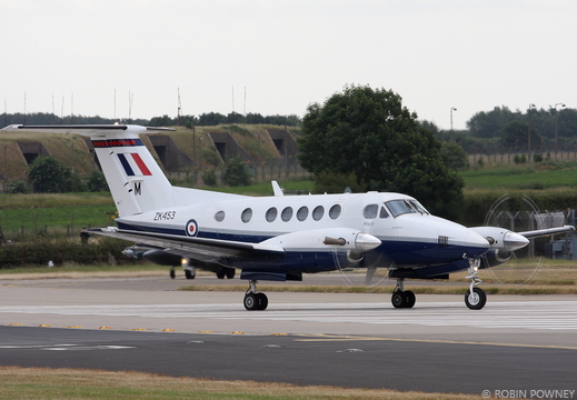King Air T1 - ZK453/M - 45 Sqn - Royal Air Force