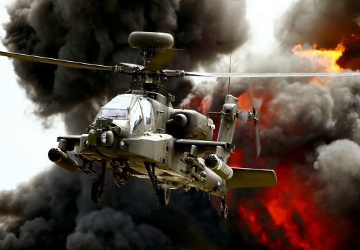 Apache AH1 - ZJ192 - 664 Sqn - Army Air Corps